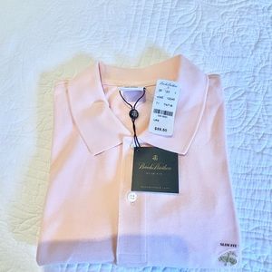 Brooks Brothers Slim Fit Pink Polo Shirt